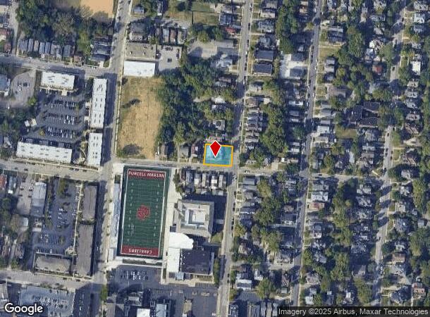  3003 Hackberry St, Cincinnati, OH Parcel Map