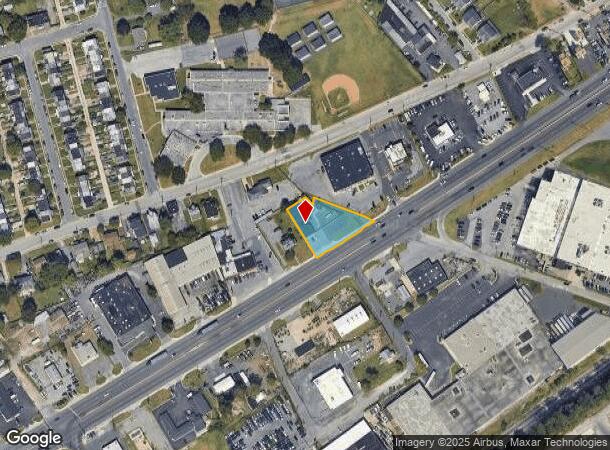 8232 Pulaski Hwy, Rosedale, MD Parcel Map
