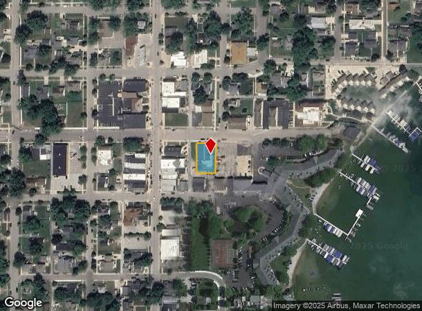 115 E Jefferson St, Culver, IN Parcel Map