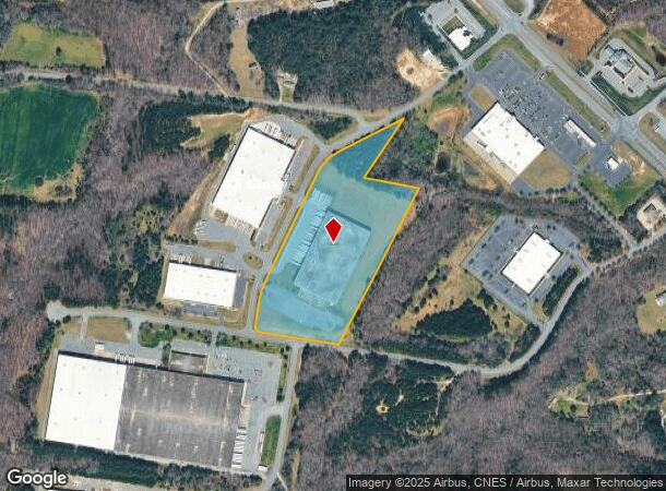 202 Commerce Blvd, Kings Mountain, NC Parcel Map