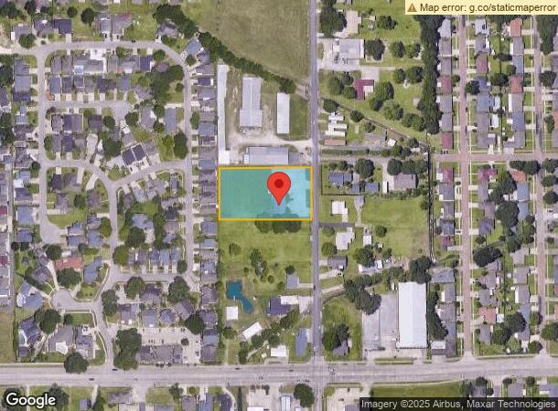  135 N Domingue Ave, Lafayette, LA Parcel Map