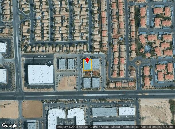 3460 W Cheyenne Ave, North Las Vegas, NV Parcel Map