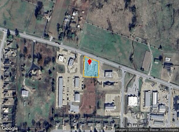  2113 N Center St, Elkins, AR Parcel Map