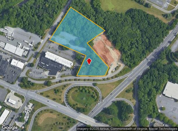  306 Border St, Lynchburg, VA Parcel Map
