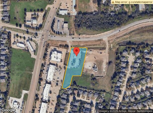  1400 W Turner Warnell Rd, Mansfield, TX Parcel Map