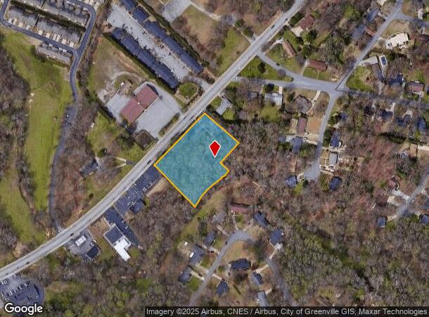 412 E Butler Rd, Mauldin, SC Parcel Map