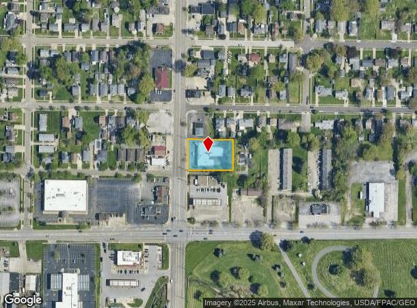  2099 S Main St, Akron, OH Parcel Map