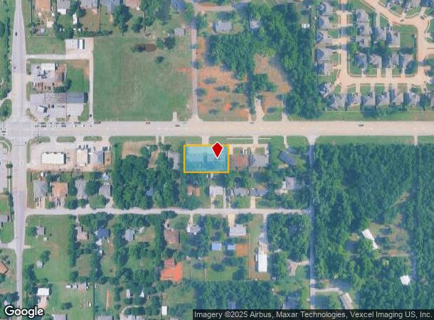 1814 E State Highway 152, Mustang, OK Parcel Map
