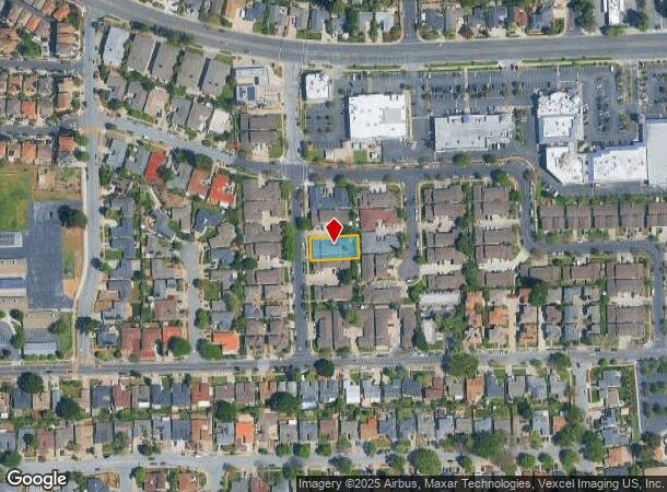 102 Fulton St, Campbell, CA Parcel Map