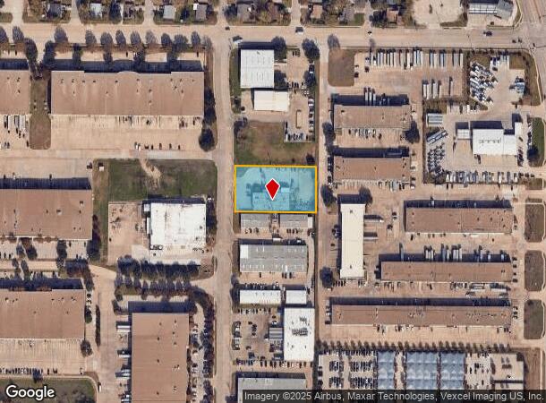 1007 Minters Chapel Rd, Euless, TX Parcel Map