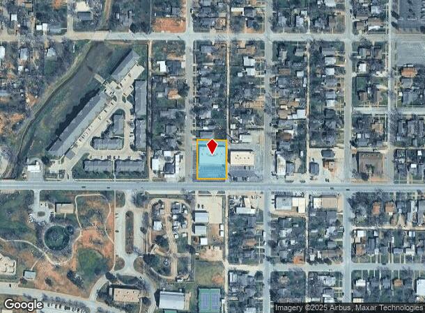  2526 S 7Th St, Abilene, TX Parcel Map