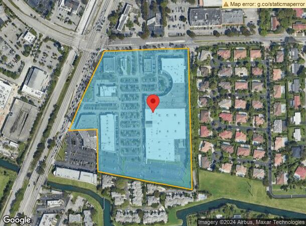  13605 S Dixie Hwy, Miami, FL Parcel Map