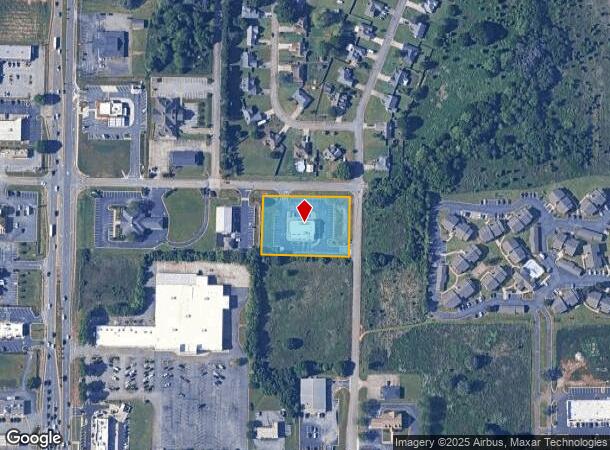 210 Chilton Pl, Bonaire, GA Parcel Map