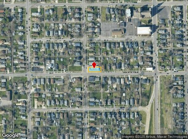  620 S Meade St, South Bend, IN Parcel Map