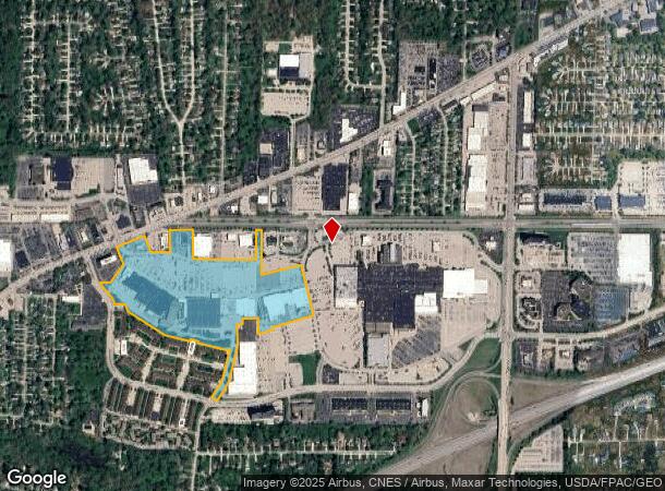  25853 Brookpark Rd, North Olmsted, OH Parcel Map