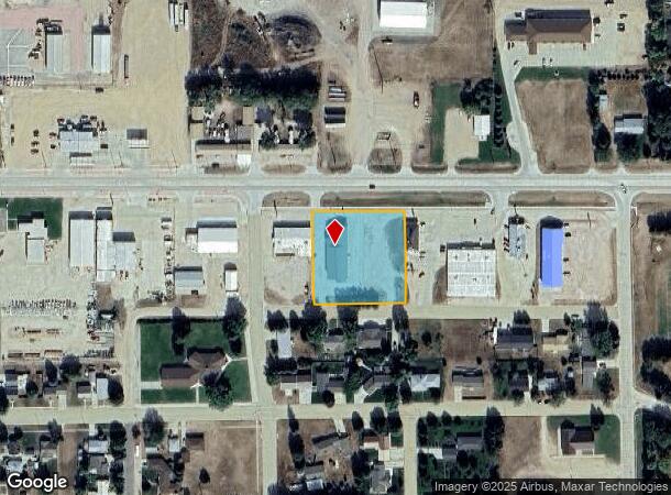  1025 E 4Th St, Ainsworth, NE Parcel Map