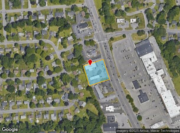  7621 Oswego Rd, Liverpool, NY Parcel Map