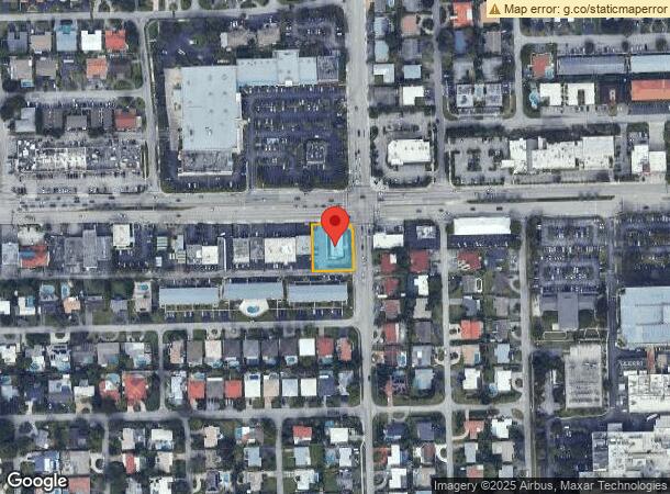  1790 E Commercial Blvd, Oakland Park, FL Parcel Map