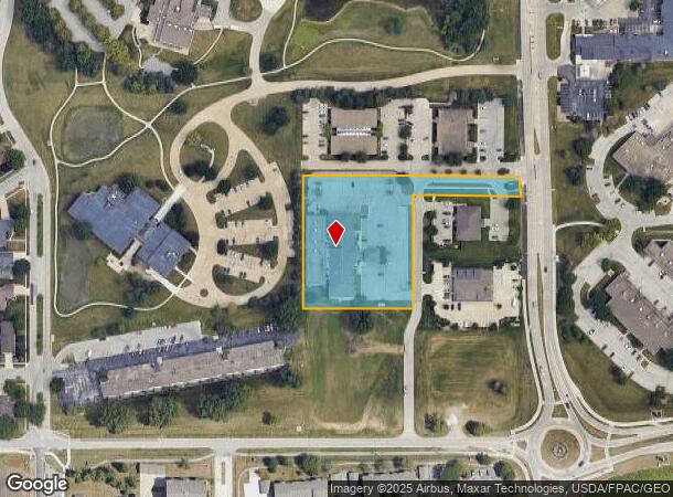 2609 University Blvd, Ames, IA Parcel Map