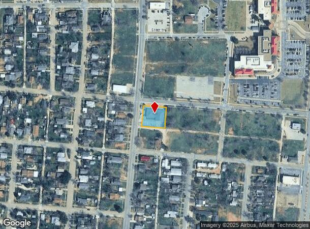  1525 Hickory St, Abilene, TX Parcel Map