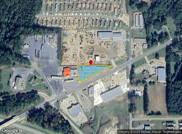 989 Highway 80 E, Calhoun, LA Parcel Map