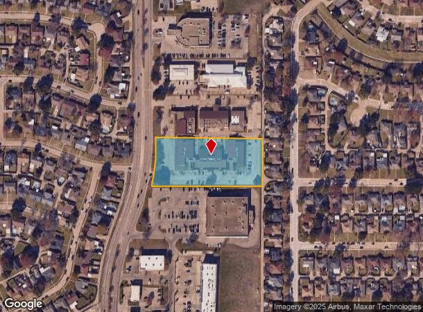 2540 N Galloway Ave, Mesquite, TX Parcel Map