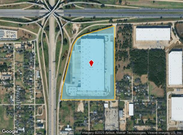 3800 N I-35E E, Lancaster, TX Parcel Map