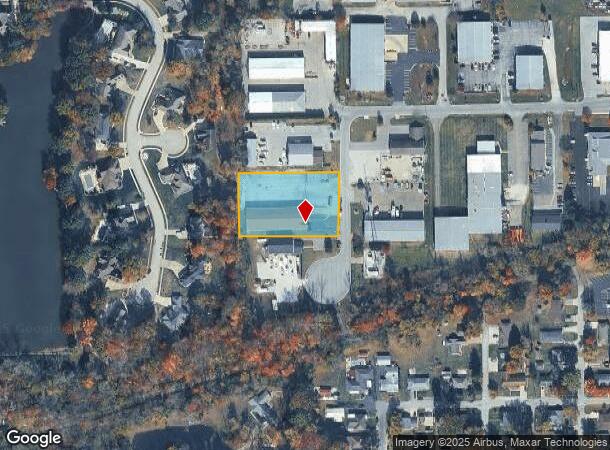  688 Tower Rd, Plainfield, IN Parcel Map