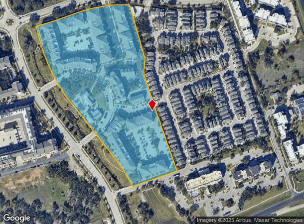  13535 Lyndhurst St, Austin, TX Parcel Map
