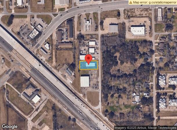  216 1/2 Byrd St, La Marque, TX Parcel Map