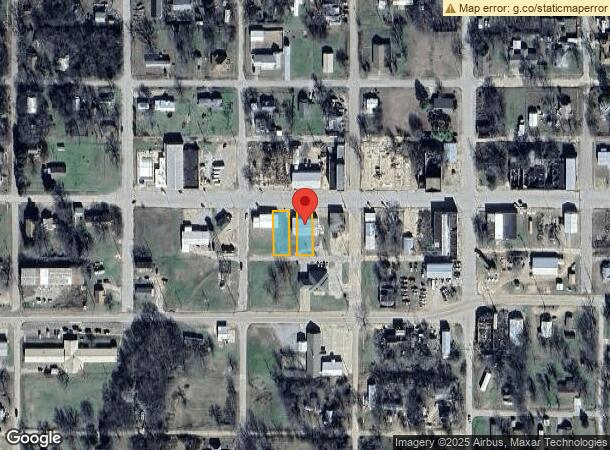  203 W Main St, Maud, OK Parcel Map