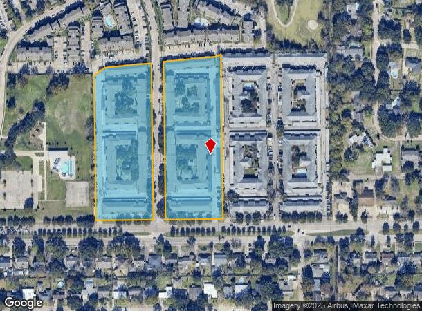  8100 Bellaire Blvd, Houston, TX Parcel Map