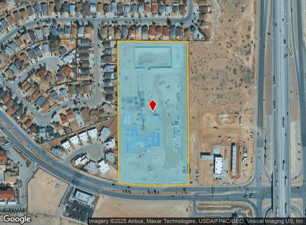 12135 Pebble Hills Blvd, El Paso, TX Parcel Map
