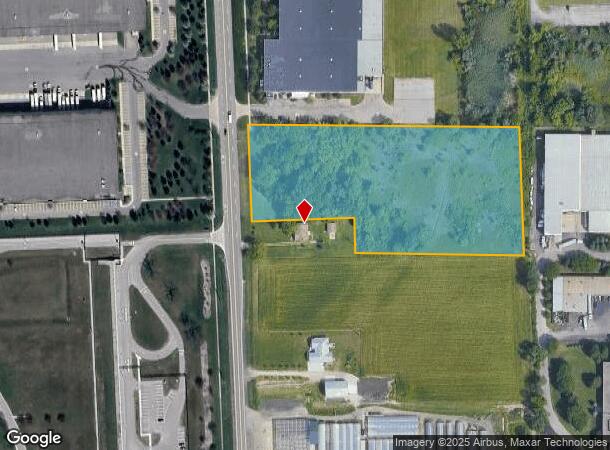  8857 Haggerty Rd, Van Buren Township, MI Parcel Map