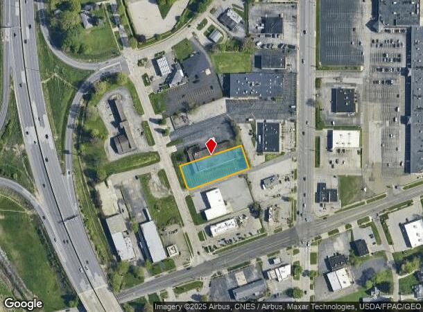  1601 Frederick Blvd, Akron, OH Parcel Map