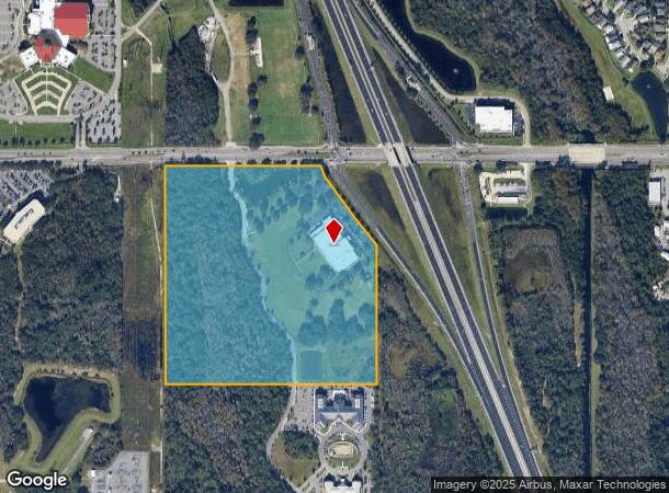  9580 Curry Ford Rd, Orlando, FL Parcel Map