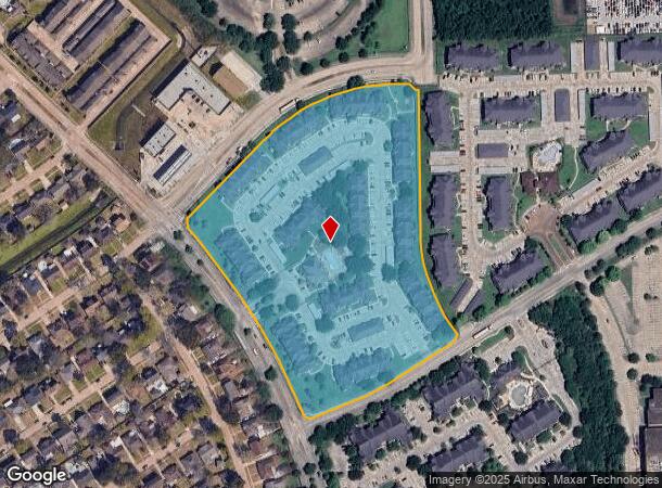  12055 Sabo Rd, Houston, TX Parcel Map