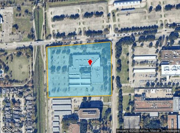  5800 N Course Dr, Houston, TX Parcel Map