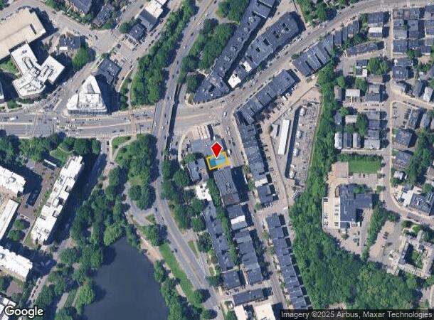  25-25A S Huntington Ave, Jamaica Plain, MA Parcel Map