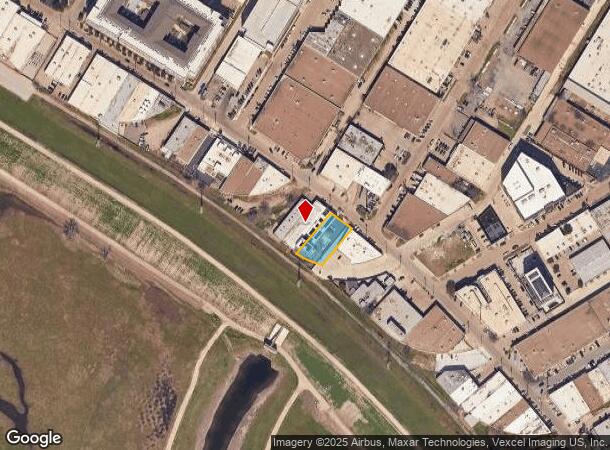  1715 E Levee St, Dallas, TX Parcel Map
