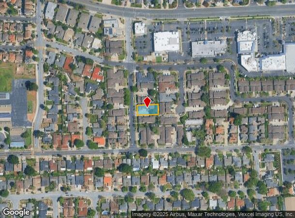 116 Fulton St, Campbell, CA Parcel Map