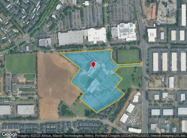  2025 Ne Cornelius Pass Rd, Hillsboro, OR Parcel Map