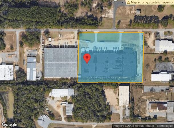  1108-1110 Industry Ave, Albany, GA Parcel Map