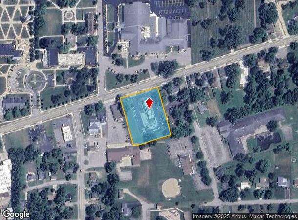 121 E Main St, Spring Arbor, MI Parcel Map