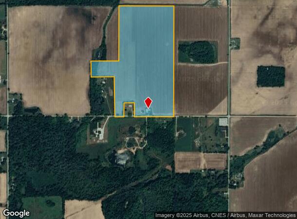 810 Langwell Rd, Bronson, MI Parcel Map