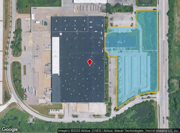 21800 S Cicero Ave, Matteson, IL Parcel Map