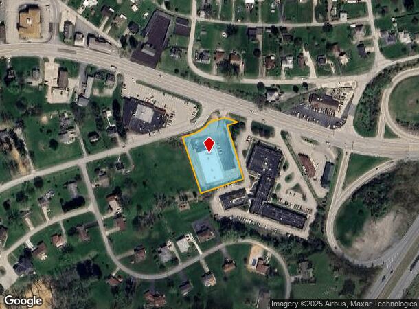 1890 W Chestnut St, Washington, PA Parcel Map