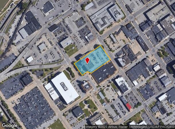 201 3Rd St, Parkersburg, WV Parcel Map