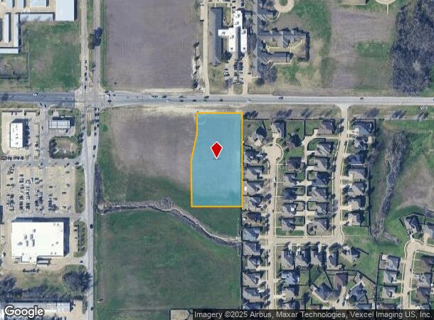  400 E Parkerville Rd, Desoto, TX Parcel Map
