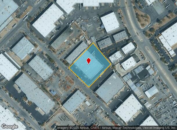 4606 Andrews St, North Las Vegas, NV Parcel Map
